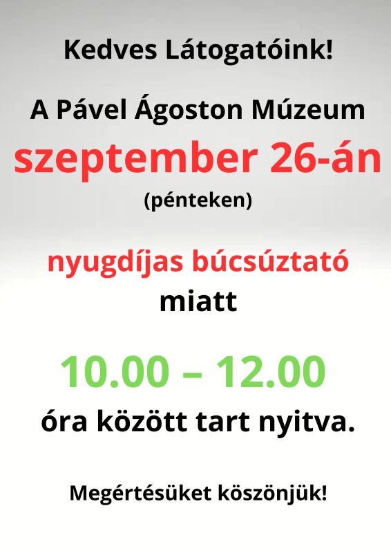 Nyugdíjas búcsúztató