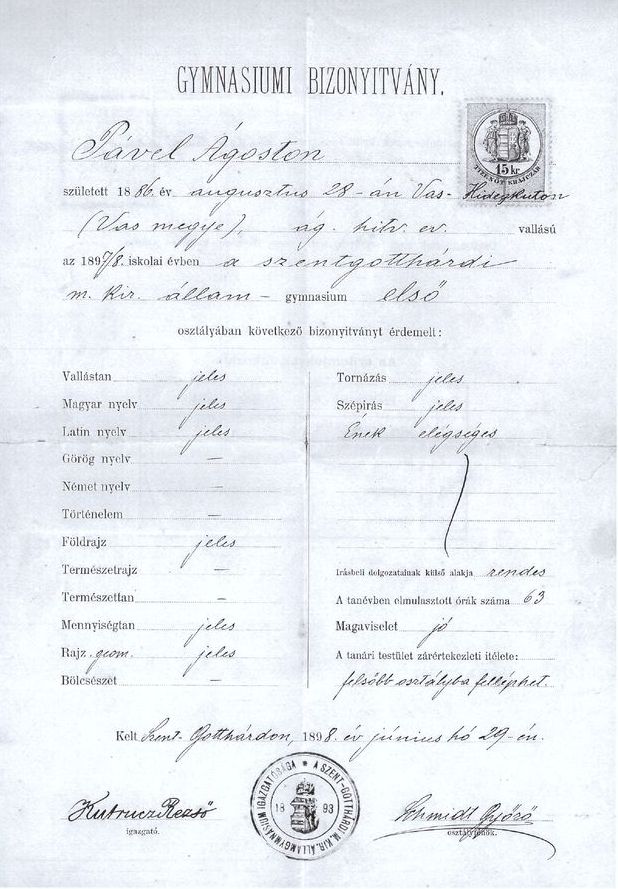 gimnáziumi bizonyítvány page 0001